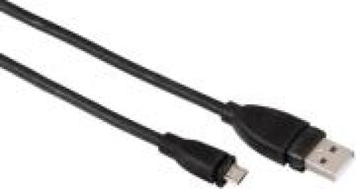 HAMA 54587 MICRO USB 2.0 CABLE SHIELDED 0.75M BLACK