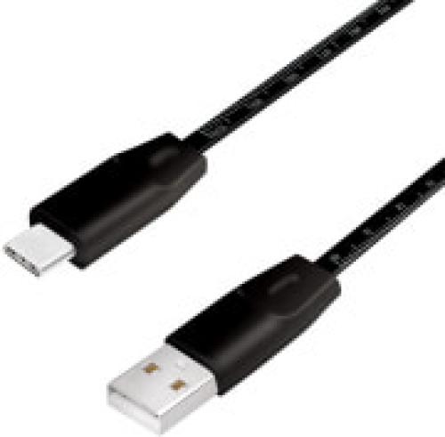 LOGILINK CU0157 USB 2.0 CABLE USB-C M TO USB AM METRIC PRINT CABLE 1M