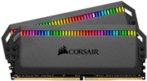 RAM CORSAIR CMT16GX4M2E3200C16 DOMINATOR PLATINUM RGB BLACK 16GB (2X8GB) DDR4 3200MHZ DUAL KIT