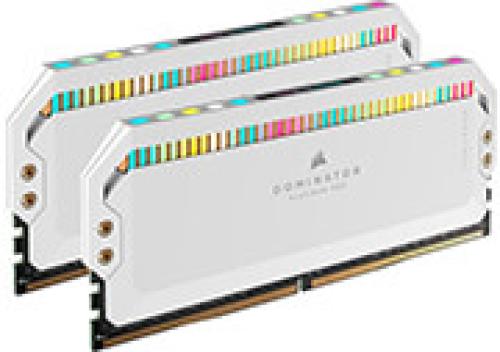 RAM CORSAIR CMT64GX5M2B5200C40W DOMINATOR PLATINUM RGB WHITE 64GB (2X32GB) DDR5 5200MHZ DUAL KIT