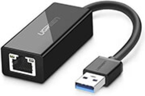 UGREEN USB 3.0 TO 1 GIGABIT ETHERNET CR111 BLACK 20256