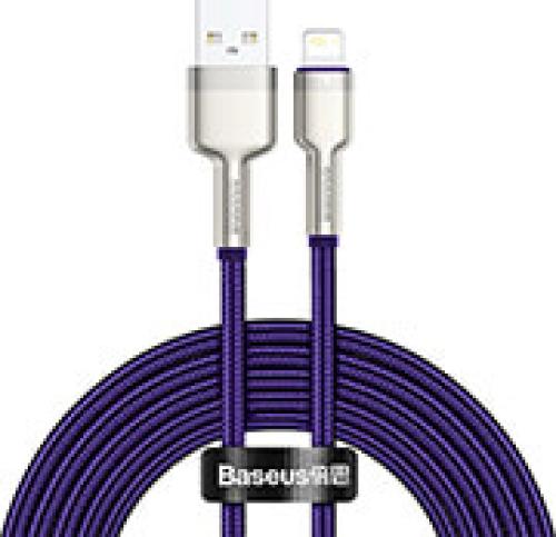 BASEUS CAFULE CABLE USB LIGHTNING 2.4A 2M PURPLE