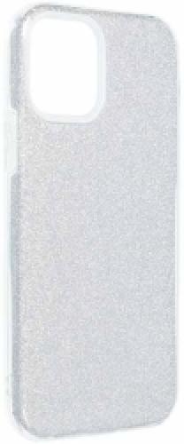 FORCELL SHINING BACK COVER CASE FOR IPHONE 12 / 12 PRO SILVER