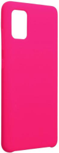 FORCELL SILICONE BACK COVER CASE FOR SAMSUNG GALAXY A52 5G / A52 LTE 4G HOT PINK