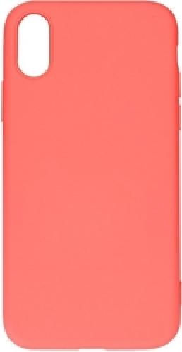 FORCELL SILICONE LITE BACK COVER CASE FOR IPHONE 12 / 12 PRO PINK