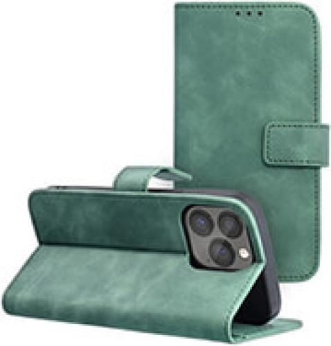 FORCELL TENDER BOOK CASE FOR IPHONE 13 PRO GREEN