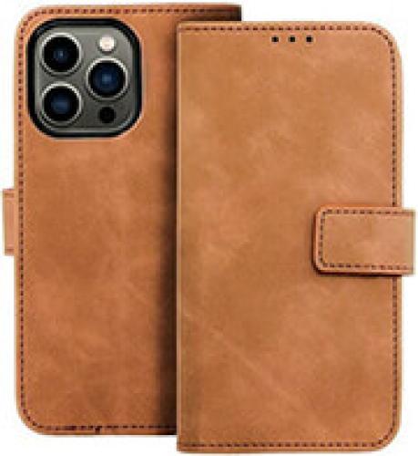 FORCELL TENDER BOOK CASE FOR IPHONE 13 PRO MAX BROWN