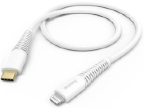 HAMA 183309 FAST CHARGING/DATA CABLE USB-C - LIGHTNING 1.5 M WHITE
