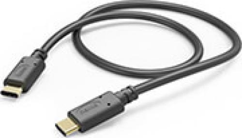 HAMA 201589 CHARGING CABLE USB-C - USB-C 1 M BLACK