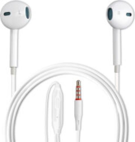 4SMARTS IN-EAR STEREO HEADSET MELODY LITE 3.5MM AUDIO CABLE 1.1M WHITE