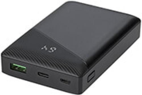 DELTACO PB-C1000 POWER BANK 10000 MAH 1X USB-C PD 1X USB-A FAST CHARGE