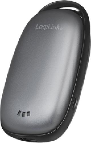 LOGILINK PA0264 MOBILE POWER BANK 4000MAH 1X USB-A HAND WARMER METAL GREY