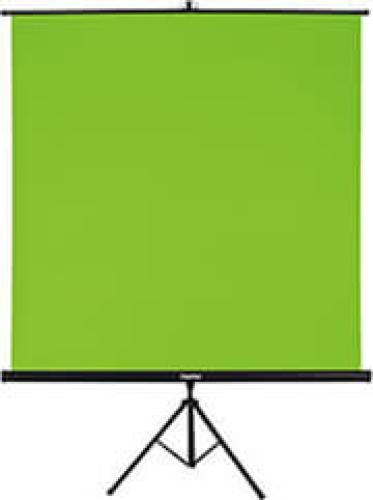 HAMA 21571 GREEN SCREEN BACKGROUND WITH TRIPOD, 180 X 180 CM, 2 IN 1