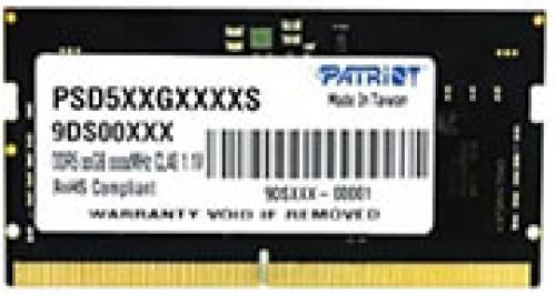 RAM PATRIOT PSD58G560041S SIGNATURE LINE 8GB SO-DIMM DDR5 5600MHZ