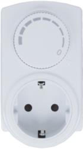 REV PLUG ADAPTER WITH DIMMER WHITE