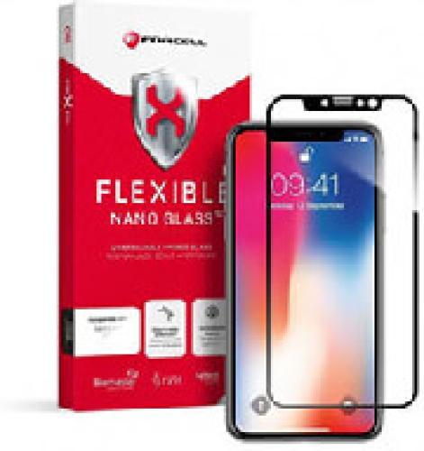 FORCELL FLEXIBLE NANO GLASS 5D FOR IPHONE X/XS BLACK
