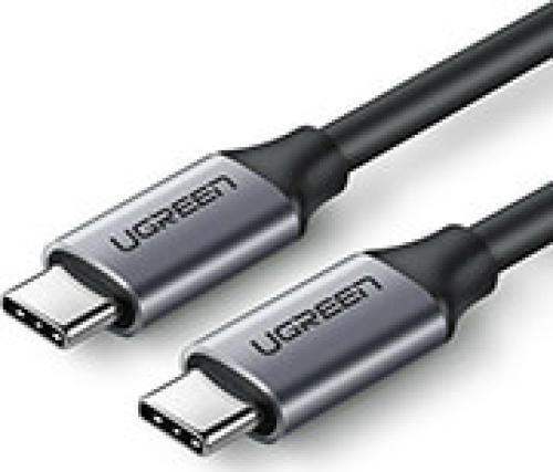 CHARGING CABLE UGREEN US161 TYPE-C/TYPE-C GRAY 1.5M 50751 3A
