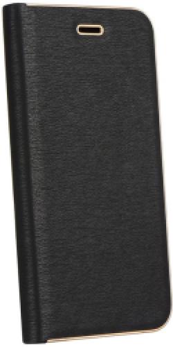 FORCELL LUNA BOOK FLIP CASE GOLD FOR SAMSUNG GALAXY S8 BLACK