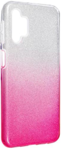 FORCELL SHINING BACΚ COVER CASE FOR SAMSUNG GALAXY A32 4G LTE CLEAR/PINK