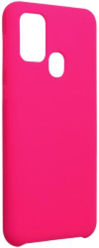 FORCELL SILICONE BACK COVER CASE FOR SAMSUNG GALAXY M31 HOT PINK