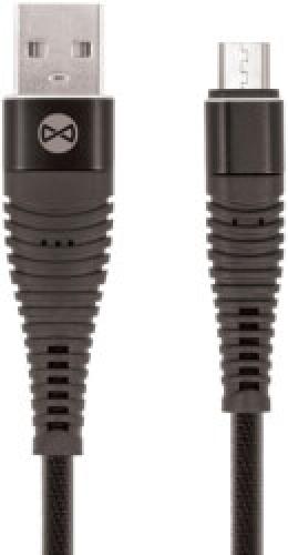 FOREVER MICRO-USB CABLE SHARK BLACK