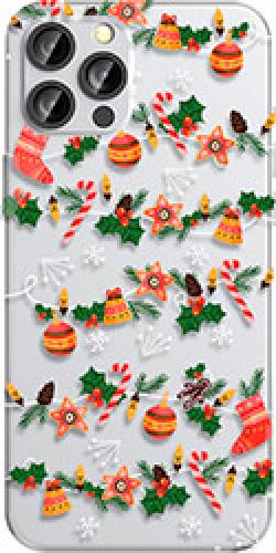 FORCELL WINTER 21 / 22 CASE FOR XIAOMI REDMI NOTE 10 CHRISTMAS CHAIN