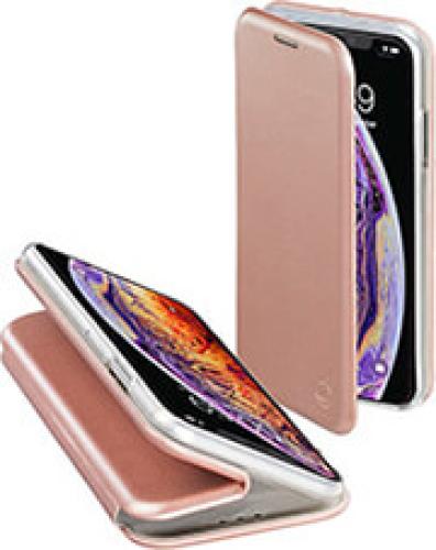 HAMA 184287CURVE'' BOOKLET CASE FOR APPLE IPHONE XS MAX, ROSE GOLD