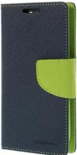 MERCURY FANCY DIARY CASE FOR SAMSUNG A7 NAVY/LIME