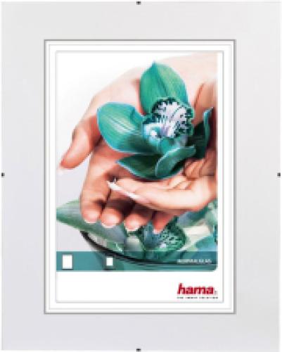 HAMA 63008 CLIP-FIX FRAMELESS PICTURE HOLDER, NORMAL GLASS, 15 X21 CM