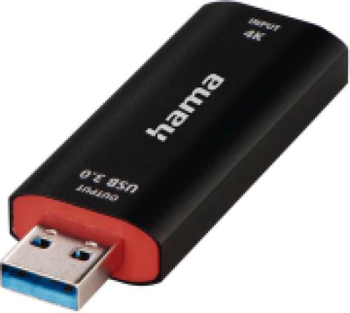 HAMA 74257 VIDEO RECORDING STICK USB PLUG - HDMI 4K