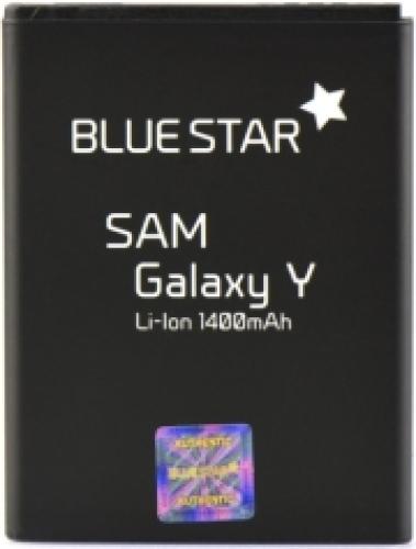 BLUE STAR PREMIUM BATTERY FOR SAMSUNG GALAXY Y (S5360)/ WAVE Y (S5380) 1400MAH LI-ION