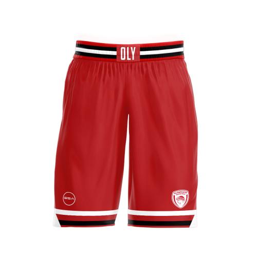 GSA OFFICIAL SHORTS OLYMPIACOS TYPE A.1747145-RED Κόκκινο