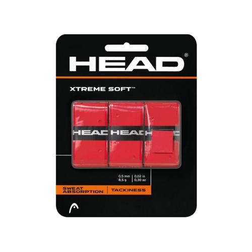 HEAD XTREMESOFT OVERGRIP TENNIS 285104-RD Κόκκινο