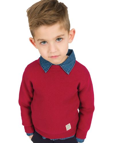 Βαμβακερό πουλόβερ , αγόρι | ΤΑΜΠΑΣΚΟ