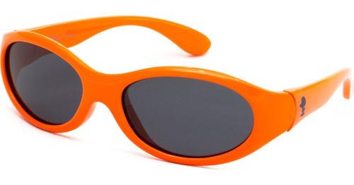 Γυαλιά ηλίου παιδικά polarized unisex πορτοκαλί smurfs INVU X2593A