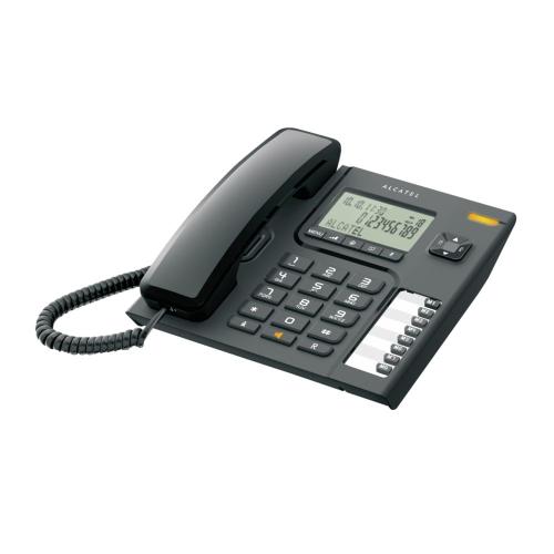 Ενσύρματο Σταθερό Τηλέφωνο T76 Χρώμα Μαύρο Alcatel