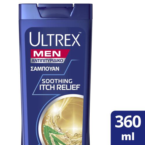 Αντιπιτυριδικό Σαμπουάν Soothing Itch Relief για Ευαίσθητη Επιδερμίδα Ultrex (360ml)