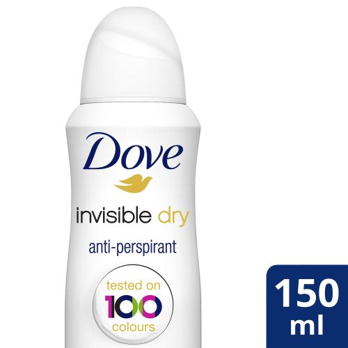 Αποσμητικό Spray Advanced Invisible Dry Dove (150 ml)