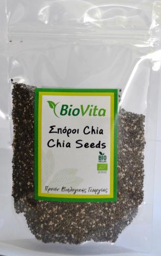 Chia Seeds βιολογικά Biovita (100 g)