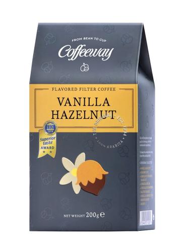 Καφές φίλτρου με άρωμα βανίλια-φουντούκι Coffeeway (200 g)
