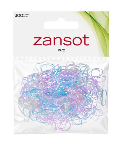 Λαστιχάκια Μαλλιών Χρωματιστά Zan Sot (300τεμ)