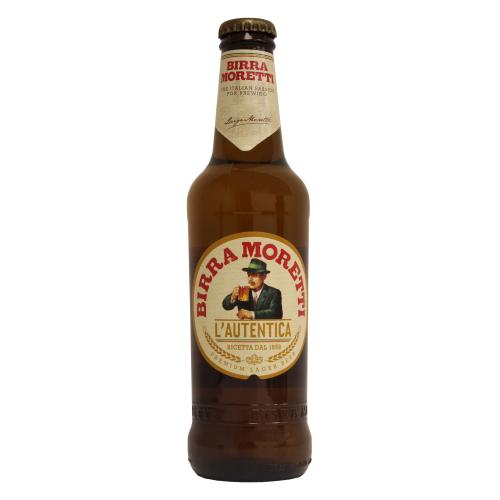 Μπύρα Premium Lager Φιάλη Birra Moretti (330 ml)