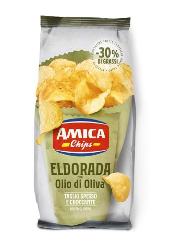 Πατατάκια Eldorada με ελαιόλαδο Amica (130 g)
