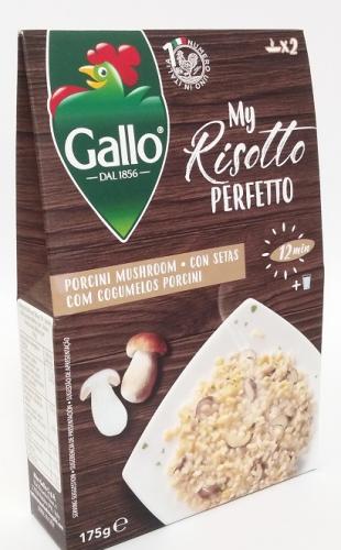 Ριζότο με μανιτάρια Riso Gallo (175g)