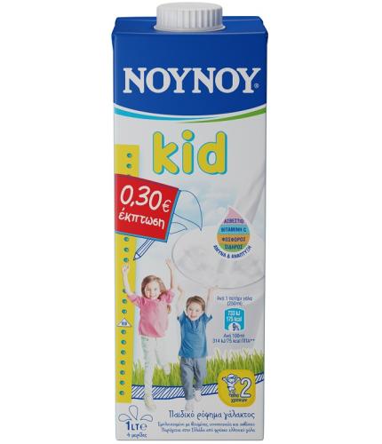Ρόφημα Γάλακτος Υψηλής Θερμικής Επεξεργασίας ΝΟΥΝΟΥ Kid (1lt) -0,30€