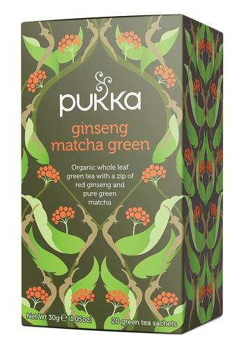 Βιολογικό Αφέψημα Ginseng Matcha Pukka (20x1,5gr)