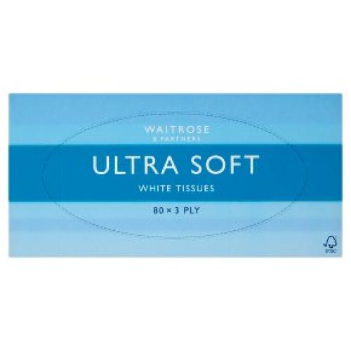 Χαρτομάντηλα Πολυτελείας Ultra Soft Waitrose (1 τεμ)