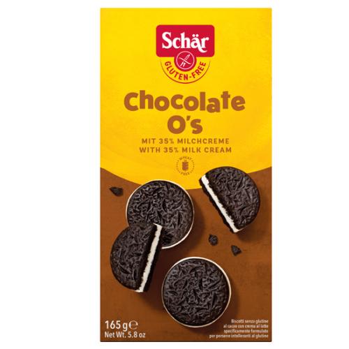 Μπισκότα Chocolate O's Schar (165g)