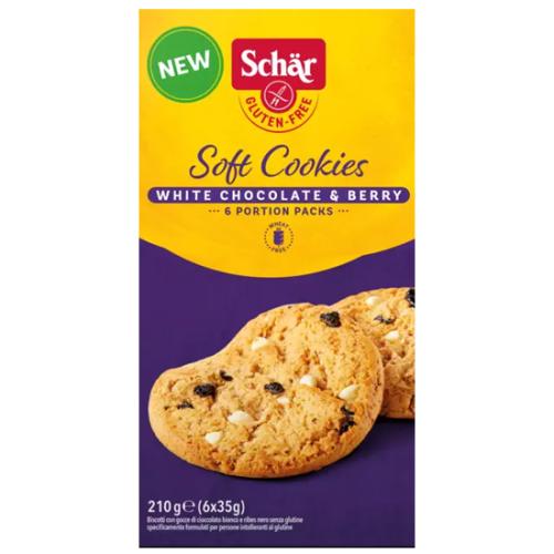 Soft Cookies με Λευκή Σοκολάτα Schar (210g)