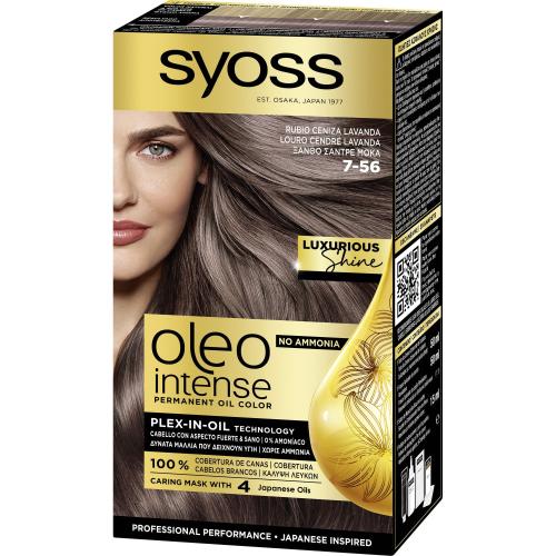 Βαφή Μαλλιών Ξανθό Σαντρέ Μόκα 7-56 Oleo Syoss (115 ml)